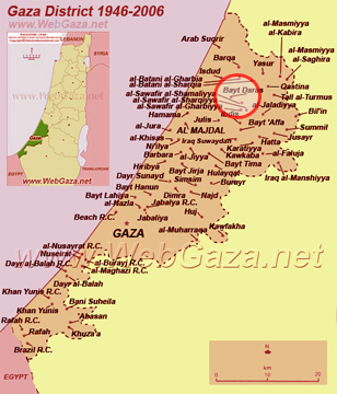 Gaza District 1946-2006