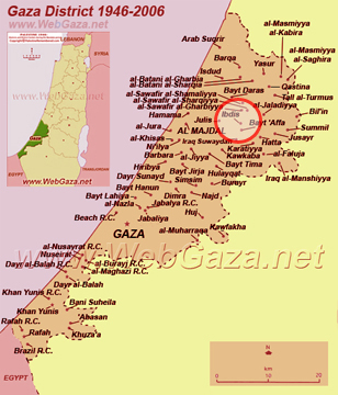 Gaza District 1946-2006