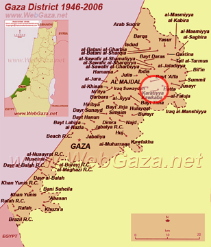Gaza District 1946-2006
