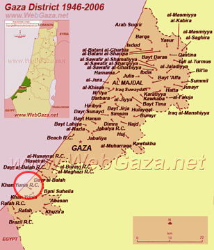 Gaza District 1946-2006