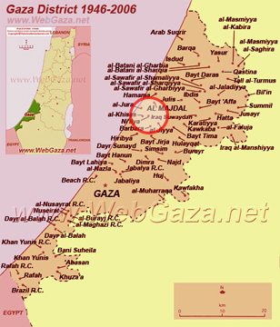 Gaza District 1946-2006