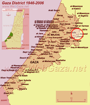 Gaza District 1946-2006