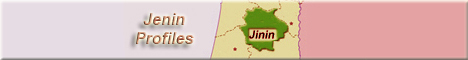 More Profiles from my Homeland Jenin