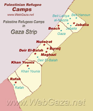 Gaza Strip Refugee Camps