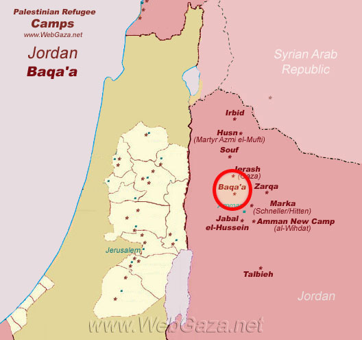 Baqaa Refugee Camp