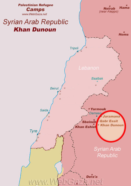 Khan Dunoun Refugee Camp