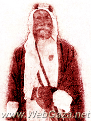 Sheikh Freih Abu Meddien - Born in 1871; took part in the Arab Revolt of 1916, was appointed as a member in the first Advisory Council by Herbert Samuel in October 1920.