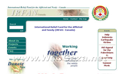 IRFAN Canada - Federally incorporated Not-For-Profit, Charitable Organization that was established to cope with the greater demands of the needy in the world.