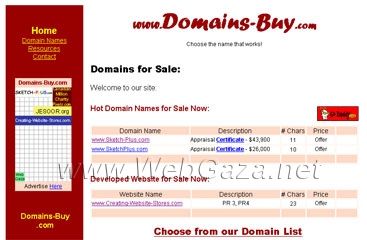Domains Buy - Domains for Sale, Choose the domain name that Works.