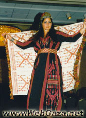 Asduud Dress - A Dress from Asduud, District of Gaza (Ghazzah).