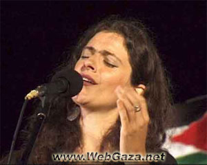 Rim Banna - One of the foremost Palestinian female singers, lyricists and composers. Born in the city of Nazareth.